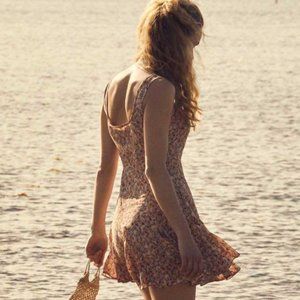 Doen Porto dress in shell print, Small